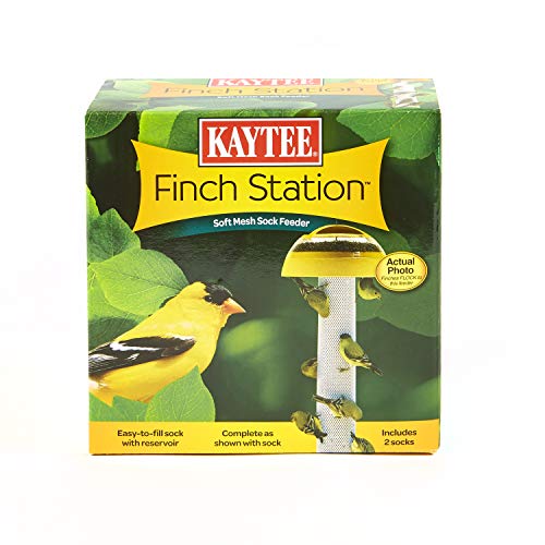 Wild Bird Finch Station Soft Mesh Sock Feeder (1 Count (Pack of 1))