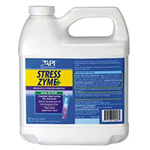 Stress Zyme Freshwater and Saltwater Aquarium Cleaning Solution 1 (1 gal)