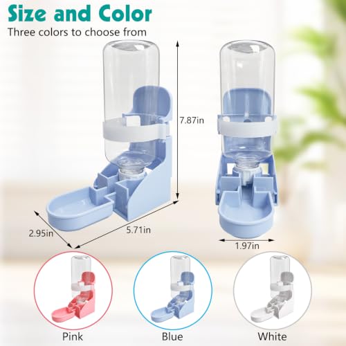Rabbit Water Bottle (1PCS Water Dispenser, Blue)
