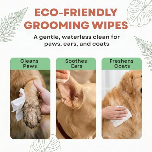 Dog & Cat Grooming Wipes (400 Count)