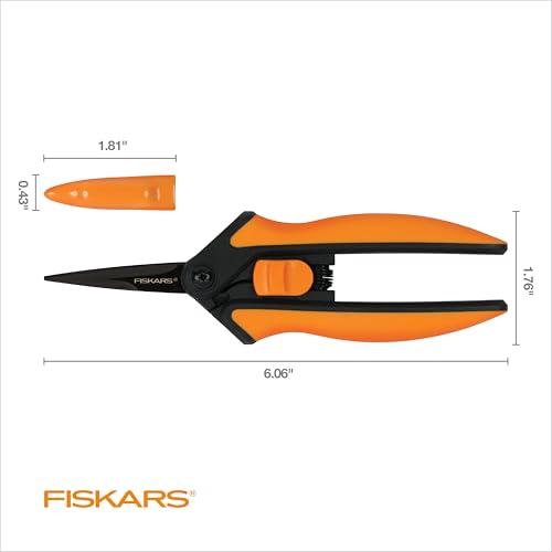 6" Non Stick Pruning Snips (Non-Stick Snips (2-Pack))