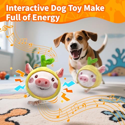 Bouncing Piggy Dog Toy (Upgraded Pig)