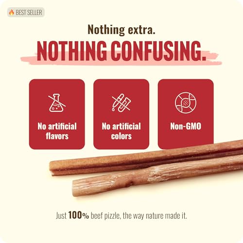 Odor Free Bully Sticks (12" Standard - 12 Count)