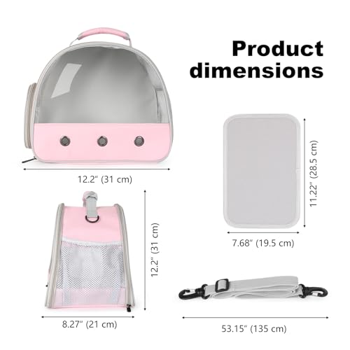 Bearded Dragon Carrier (Pink)